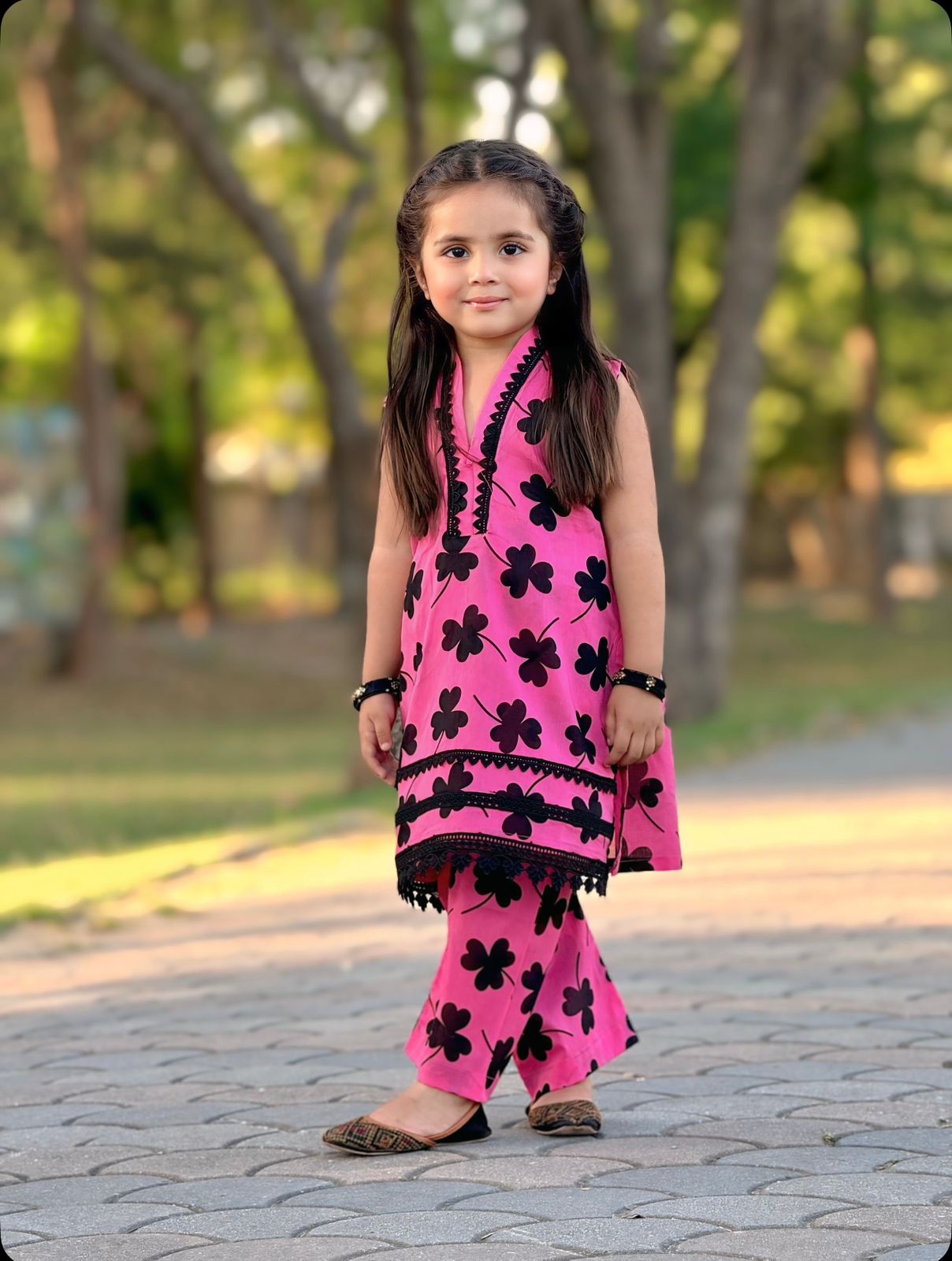 AirLine Kids Lawn Dress With Duppata
