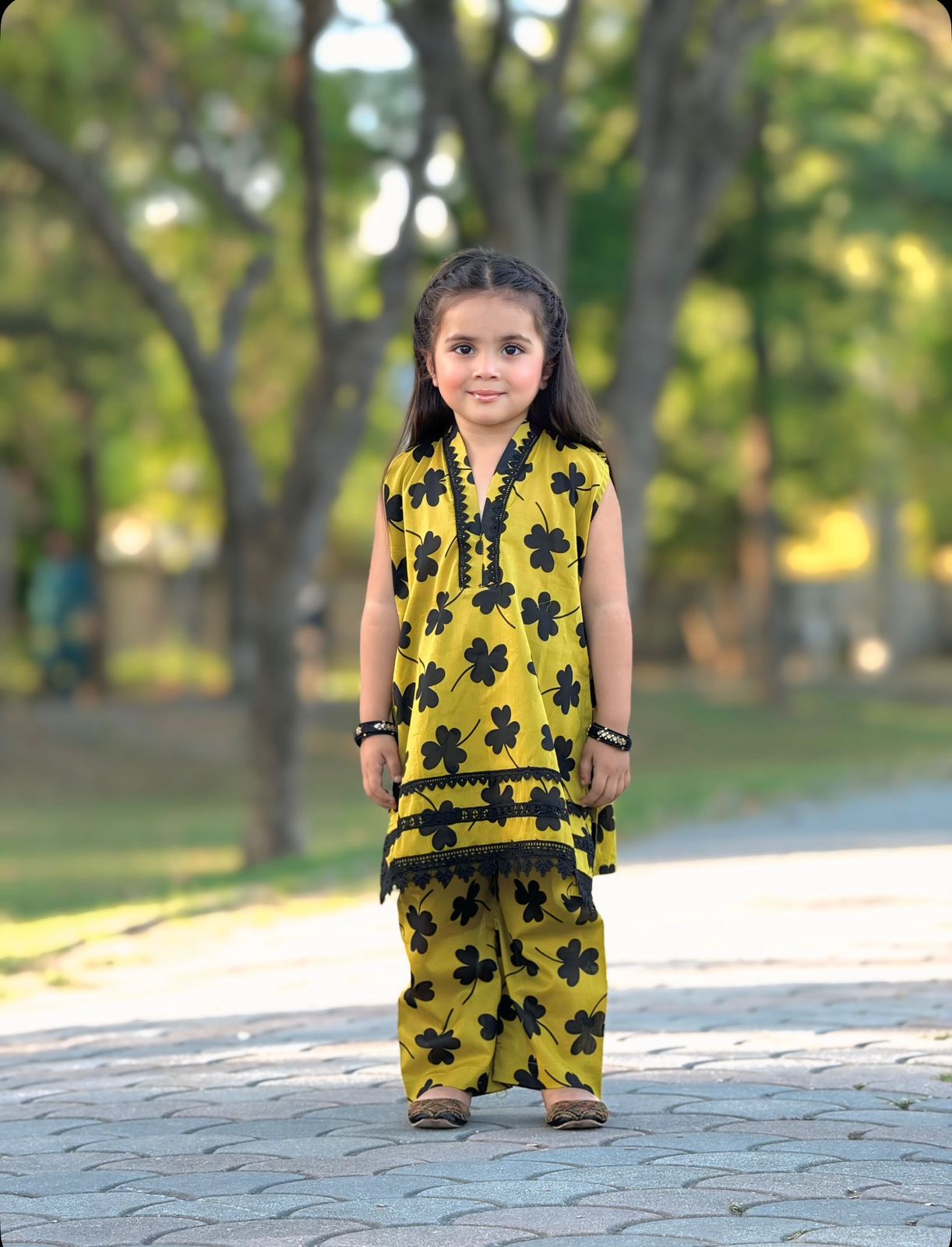 AirLine Kids Lawn Dress With Duppata